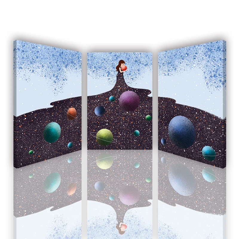 Canvas painting Wall art night Starry Sky scenery Girls and Children Room Bedroom Decorative painted
Canvas painting Wall art night Starry Sky scenery Girls and Children Room Bedroom Decorative painted