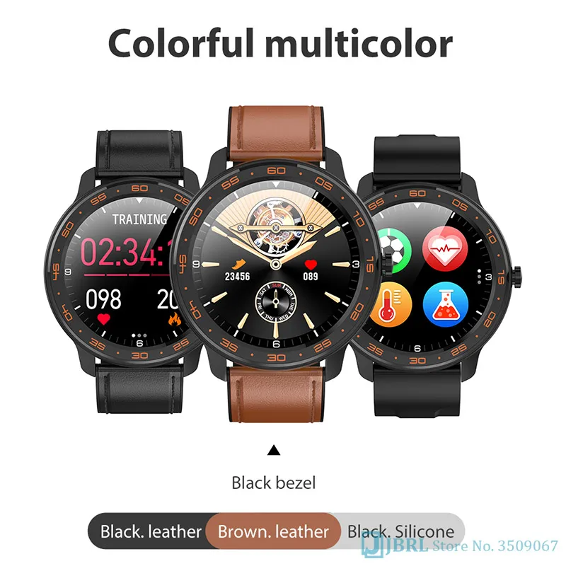 JBRL Business SmartWatch Fitness Tracker support Multi-dial Call reminder Smart watch Heart rate sleep monitor Smart Sport Clock
JBRL Business SmartWatch Fitness Tracker support Multi-dial Call reminder Smart watch Heart rate sleep monitor Smart Sport Clock