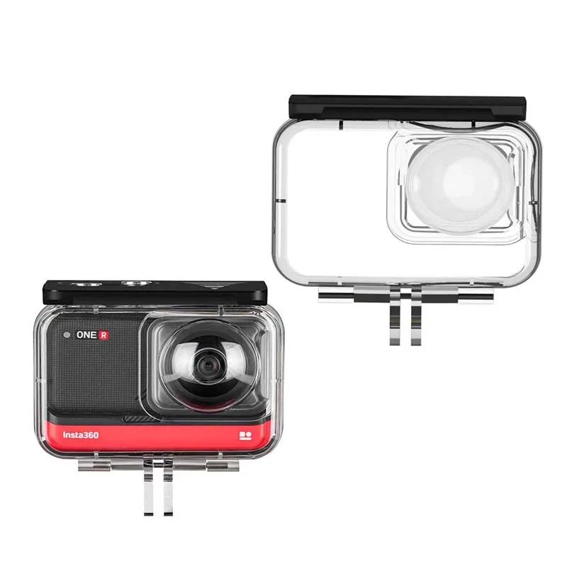 Underwater Dive Case Waterproof Box for Insta 360 ONE R 4K 360 Edition Diving Swimming Protective Cover Shell Camera Accessories
Underwater Dive Case Waterproof Box for Insta 360 ONE R 4K 360 Edition Diving Swimming Protective Cover Shell Camera Accessories