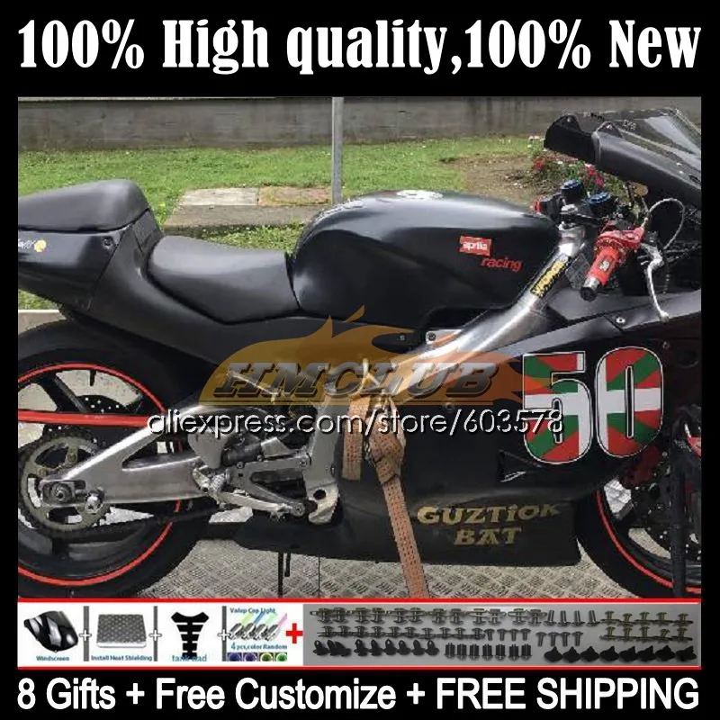 RS125R For Aprilia RS 125 RS4 RS-125 RS125 99 01 02 03 04 05 52CL.015 RSV125 R 1999 2000 2001 2002 2003 2005 Fairing Matte black
RS125R For Aprilia RS 125 RS4 RS-125 RS125 99 01 02 03 04 05 52CL.015 RSV125 R 1999 2000 2001 2002 2003 2005 Fairing Matte black