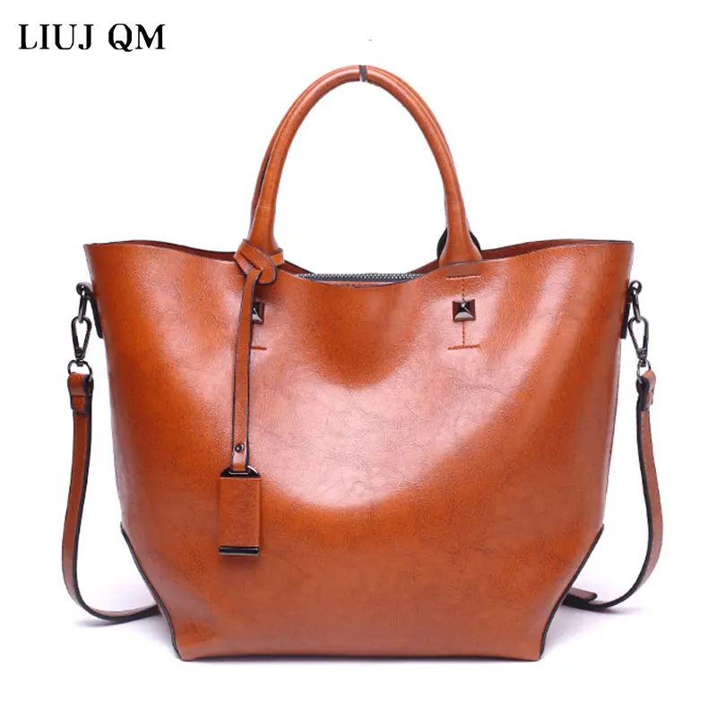LIUJ QM Women Bags Oil Wax Leather Women Handbags Large Capacity Women Totes Winner Ladies Daily Handbag Vintage Shoulder Bags
LIUJ QM Women Bags Oil Wax Leather Women Handbags Large Capacity Women Totes Winner Ladies Daily Handbag Vintage Shoulder Bags