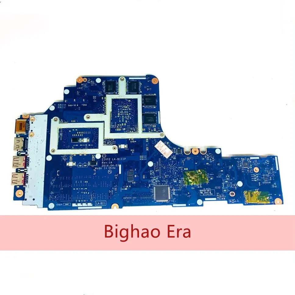 ZIVY2 LA-B111P MB For Lenovo Y50 Y50P Y50-70 Laptop motherboard with I5-4200/4210HQ CPU GTX860M 2GB-GPU 100% Fully Tested
ZIVY2 LA-B111P MB For Lenovo Y50 Y50P Y50-70 Laptop motherboard with I5-4200/4210HQ CPU GTX860M 2GB-GPU 100% Fully Tested