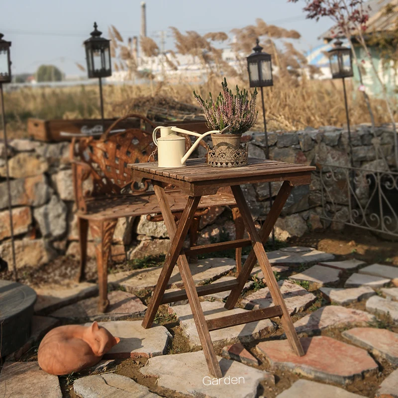 square fold hand made solid wooden tables vintage 
square fold hand made solid wooden tables vintage