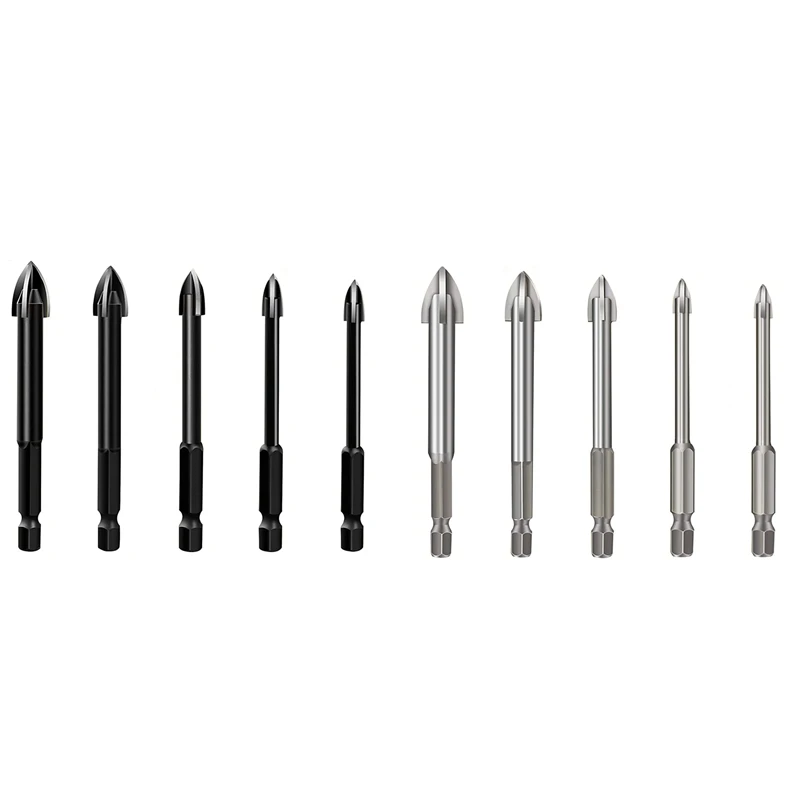 Multifunctional Cross Alloy Drill Bit Tip High-Performance Utility Tools,Cemented Carbide Drill Bit
Multifunctional Cross Alloy Drill Bit Tip High-Performance Utility Tools,Cemented Carbide Drill Bit
