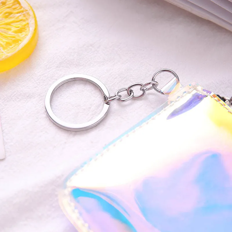 New PVC Cartoon Card Holder Laser Zipper Mini Coin Purse Unisex Cute Business Card Storage Box Creative Transparent Wallet
New PVC Cartoon Card Holder Laser Zipper Mini Coin Purse Unisex Cute Business Card Storage Box Creative Transparent Wallet