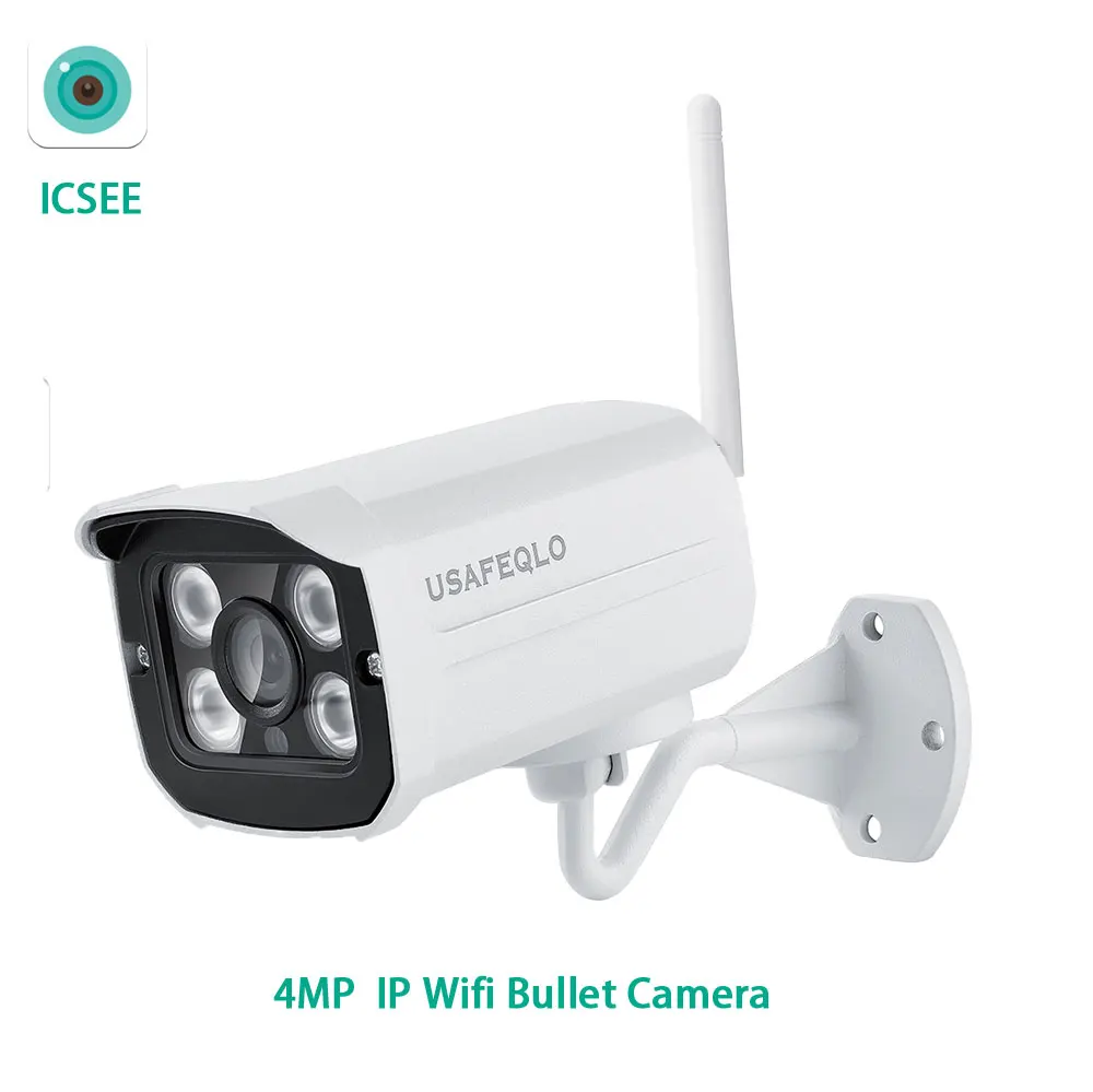 4MP Wired Wifi Waterproof Night Vision Wireless Motion Detection SD Card Slot Camera
4MP Wired Wifi Waterproof Night Vision Wireless Motion Detection SD Card Slot Camera