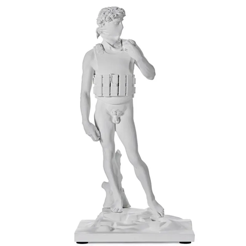 WU CHEN LONG Abstract Bomb David Statues Michelangelo Buonarroti Art Sculpture Resin Art&Craft Home Decoration Accessorie R4021
WU CHEN LONG Abstract Bomb David Statues Michelangelo Buonarroti Art Sculpture Resin Art&Craft Home Decoration Accessorie R4021