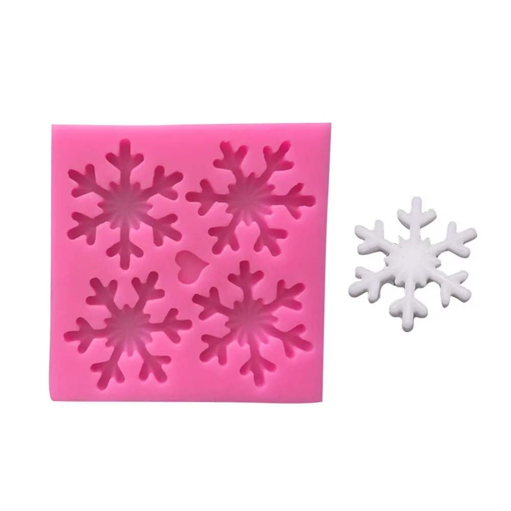 3D Christmas Snowflake Molds Silicone Chocolate Mold Candy Cookie Fondant Cake Decorating Tools Kitchen Baking Cake Tools
3D Christmas Snowflake Molds Silicone Chocolate Mold Candy Cookie Fondant Cake Decorating Tools Kitchen Baking Cake Tools