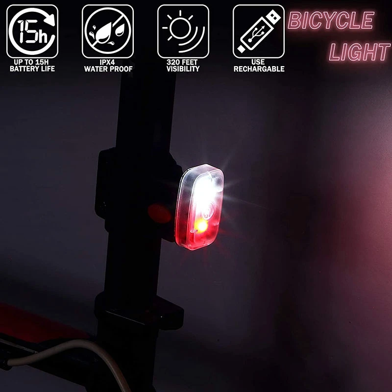 Safe LED Light Running Light Clip-on Strobe Light with 5 Lighting Modes for Running Cycling Hiking Walking At Night