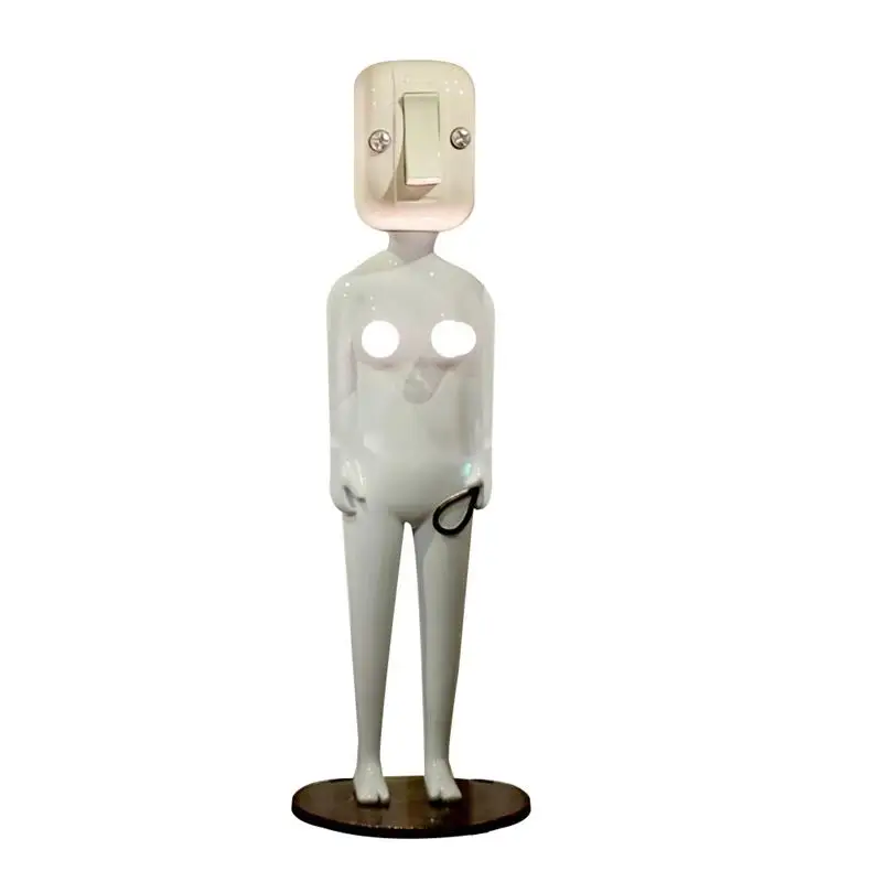 Новинка, настольная лампа, USB, забавная Настольная лампа с человеческим телом для гостиной, спальни, креативные светильники из смолы для мал...
Новинка, настольная лампа, USB, забавная Настольная лампа с человеческим телом для гостиной, спальни, креативные светильники из смолы для мал...