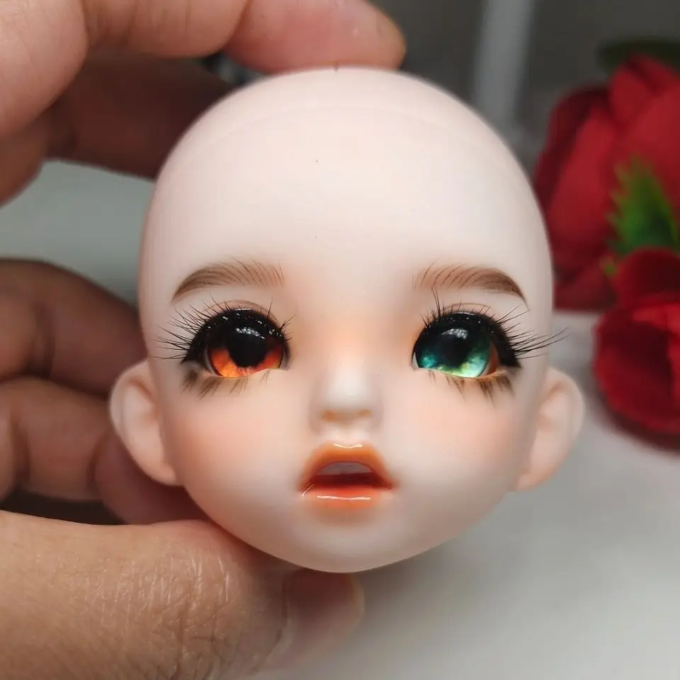 Lovey Doll 1/6 BJD Doll Head DIY Makeup With 3D Eyes Dolls 22 Jointed Movable Body Doll Mold Accessories Girl Birthday Gifts
Lovey Doll 1/6 BJD Doll Head DIY Makeup With 3D Eyes Dolls 22 Jointed Movable Body Doll Mold Accessories Girl Birthday Gifts
