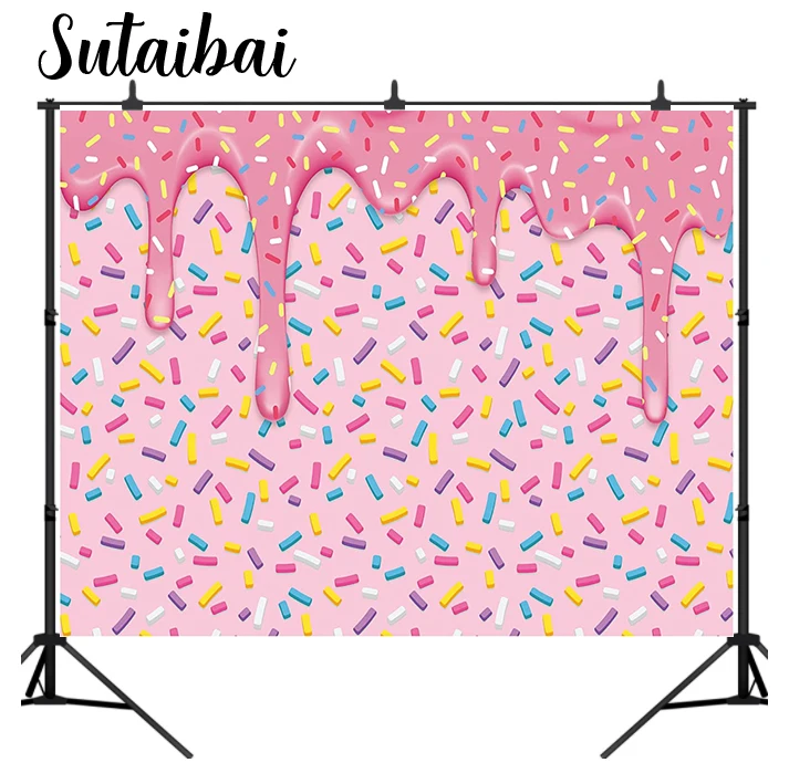 Donut Grow Up Backdrop for Birthday Party Pink Girl Baby Shower Photography Background Colorful Sprinkle Confetti Decorations
Donut Grow Up Backdrop for Birthday Party Pink Girl Baby Shower Photography Background Colorful Sprinkle Confetti Decorations