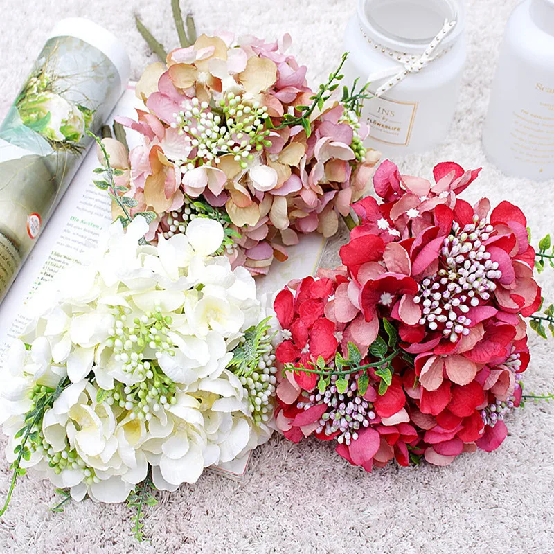 3Pcs/lot Handmade peanut-like hydrangea lilac bunch home fall decorations wedding bridal artificial flowers party favors
3Pcs/lot Handmade peanut-like hydrangea lilac bunch home fall decorations wedding bridal artificial flowers party favors