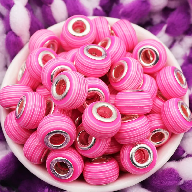 10Pcs Striped Round Loose Big Hole European Beads Spacer Fit Pandora Bracelet Bangle Snake Chain Necklace for Jewelry Making DIY
10Pcs Striped Round Loose Big Hole European Beads Spacer Fit Pandora Bracelet Bangle Snake Chain Necklace for Jewelry Making DIY