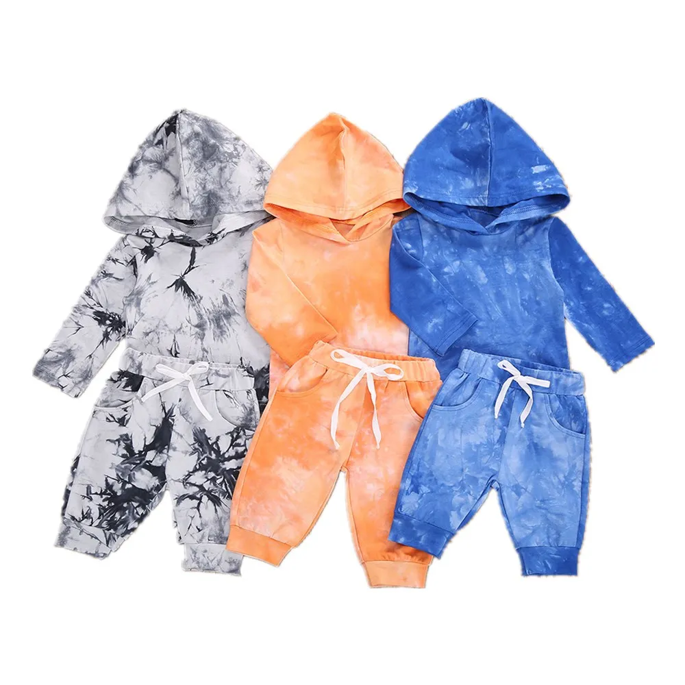 BY Boys Girl Clothes Set Autumn Dye Printed Round Neck Long Sleeve Hoodies Jogger Pants Unisex Baby Clothing Set Infant Suit
BY Boys Girl Clothes Set Autumn Dye Printed Round Neck Long Sleeve Hoodies Jogger Pants Unisex Baby Clothing Set Infant Suit