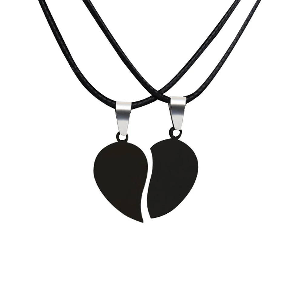Heart Paired Pendant Couple Necklaces For Women Men Teens Trendy Elegant Rope Chain Stainless Steel Pendant Necklace Jewelry
Heart Paired Pendant Couple Necklaces For Women Men Teens Trendy Elegant Rope Chain Stainless Steel Pendant Necklace Jewelry