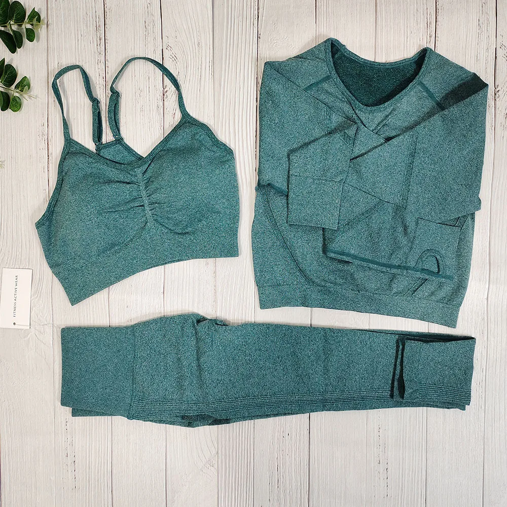 Yoga Clothing Set Sports Suit Women Sportswear Sports Outfit Fitness Set Athletic Wear Gym Seamless Workout Clothes For Women
Yoga Clothing Set Sports Suit Women Sportswear Sports Outfit Fitness Set Athletic Wear Gym Seamless Workout Clothes For Women