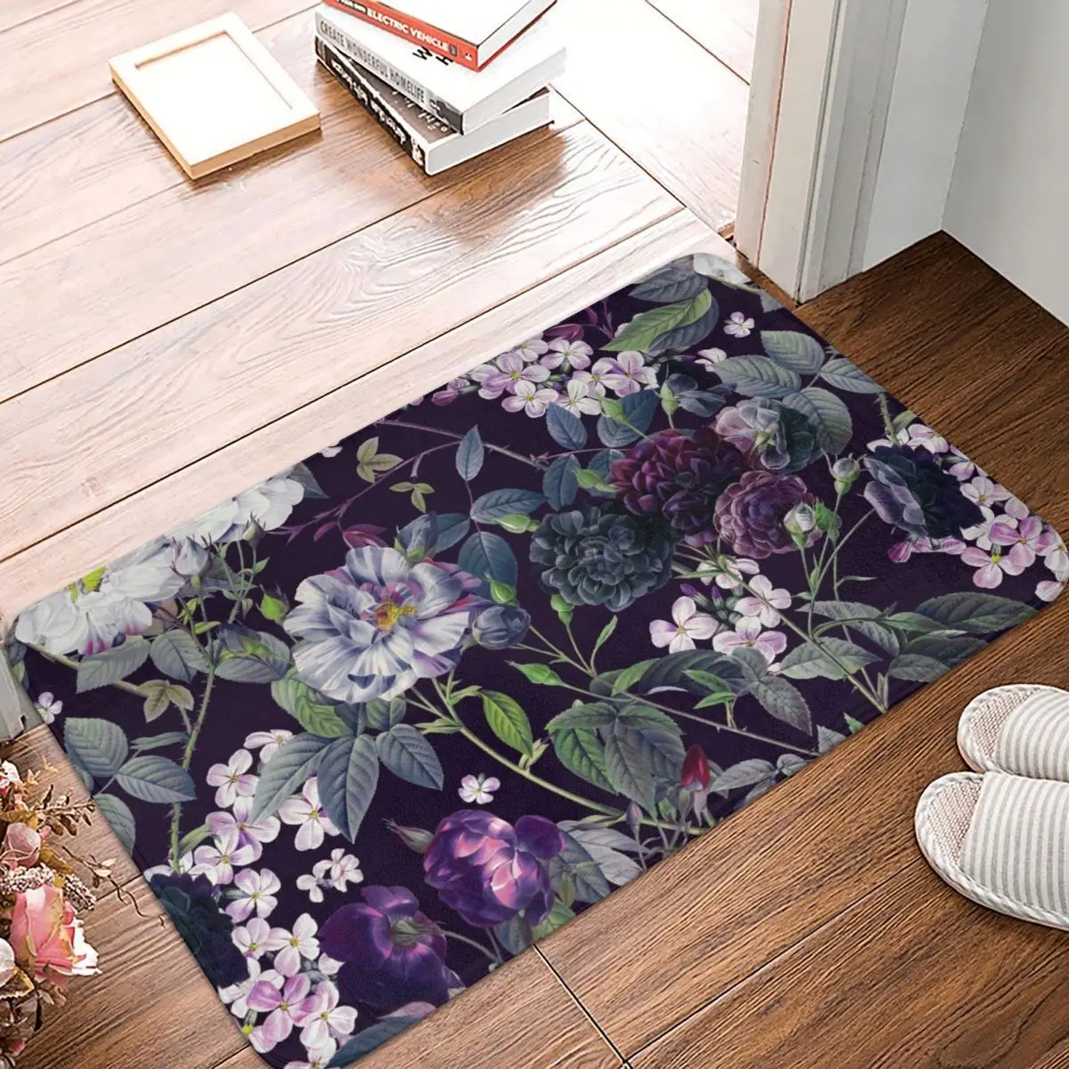 Rose Garden Night II Doormat Carpet Mat Rug Polyester Anti-slip Floor Decor Bath Bathroom Kitchen Balcony 40*60
Rose Garden Night II Doormat Carpet Mat Rug Polyester Anti-slip Floor Decor Bath Bathroom Kitchen Balcony 40*60