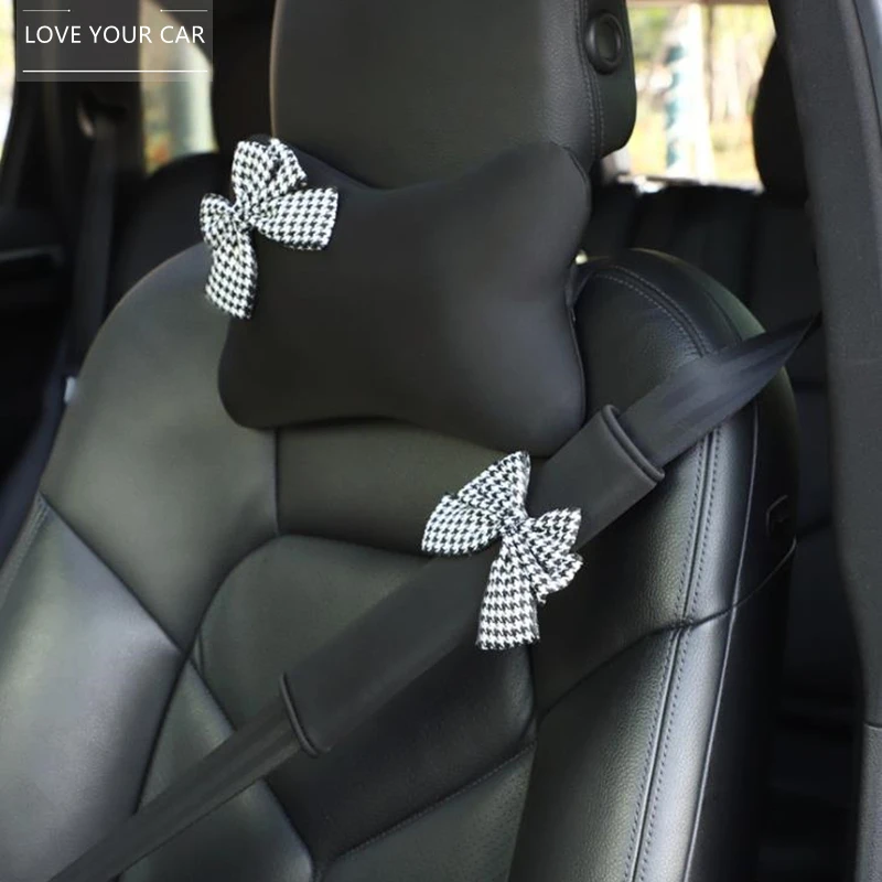 2pcs Car Seat Belt Shoulder Cover Cute Bowknot Car Shoulder Cover Summer Ice Silk Seat Belt Protective Cover Interior Decoration
2pcs Car Seat Belt Shoulder Cover Cute Bowknot Car Shoulder Cover Summer Ice Silk Seat Belt Protective Cover Interior Decoration