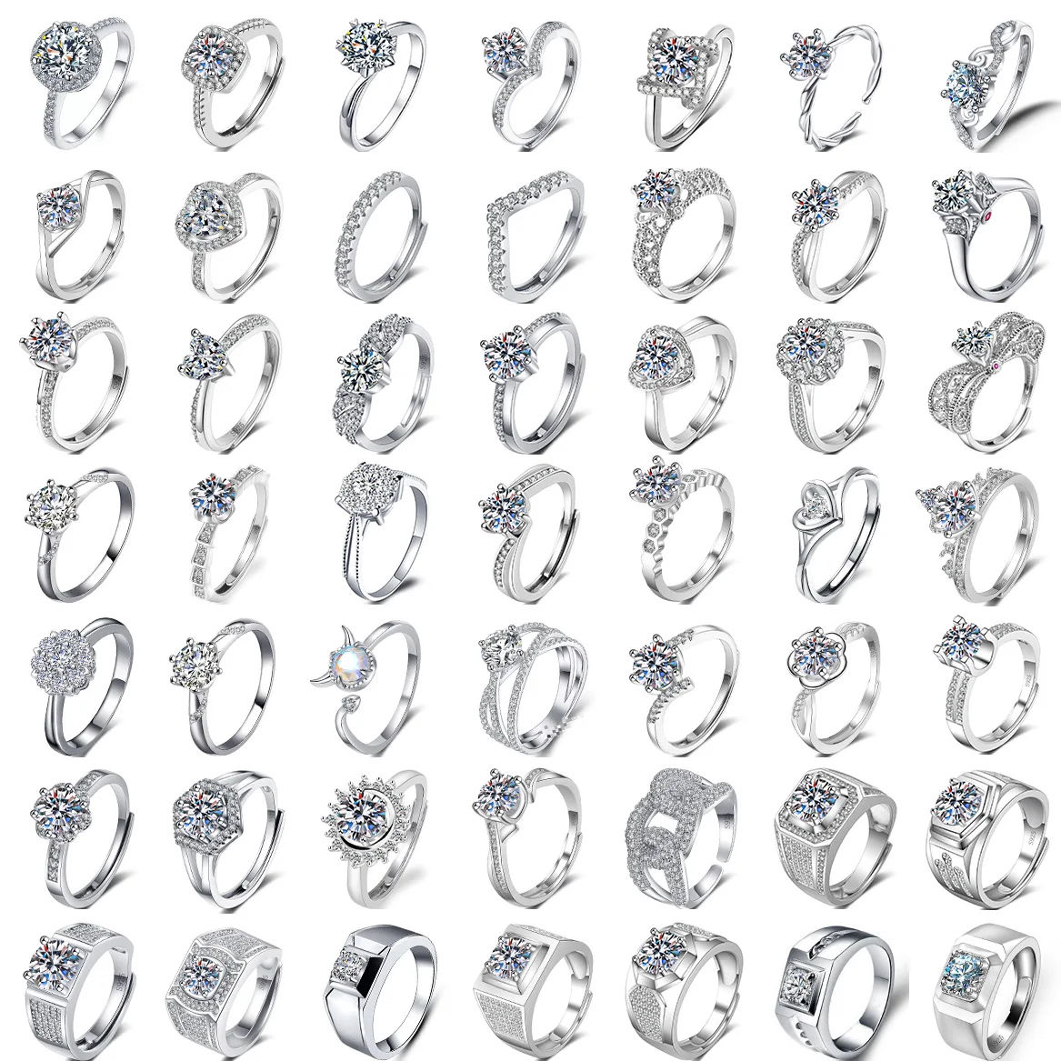 2021 Trend Design Crown Heart Four-Leaf-Clover Vintage Silver Color Joint Rings Sets for Women Jewelry Korean Version Joint Ring
2021 Trend Design Crown Heart Four-Leaf-Clover Vintage Silver Color Joint Rings Sets for Women Jewelry Korean Version Joint Ring