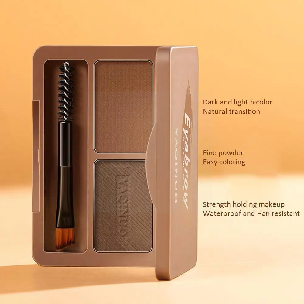 Double Color Eyebrow Powder Eyebrow Stamp Eye Brow Professional Make Powder Brow Brows Eye Shadow Up Enhancers Palette Make Z7a8
Double Color Eyebrow Powder Eyebrow Stamp Eye Brow Professional Make Powder Brow Brows Eye Shadow Up Enhancers Palette Make Z7a8