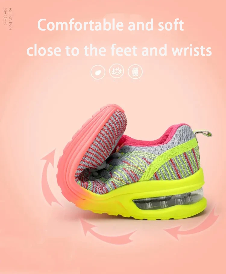 Women Sneakers Air Sole Athletic Running Shoes Lace-up Breathable Jogging Shoes Leisure Outdoor Sneakers 2021
Women Sneakers Air Sole Athletic Running Shoes Lace-up Breathable Jogging Shoes Leisure Outdoor Sneakers 2021