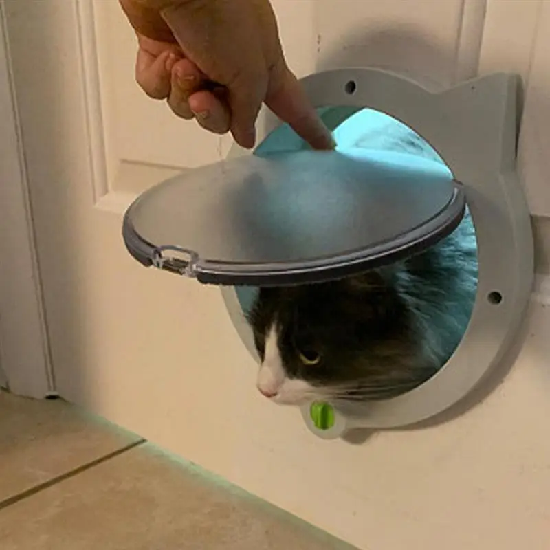 2021 New Adjustable Small Round Cat Door With 4-Way Lock Pet Plastic Window Lockable Safe Gate For Dog Premium Quality Universal
2021 New Adjustable Small Round Cat Door With 4-Way Lock Pet Plastic Window Lockable Safe Gate For Dog Premium Quality Universal