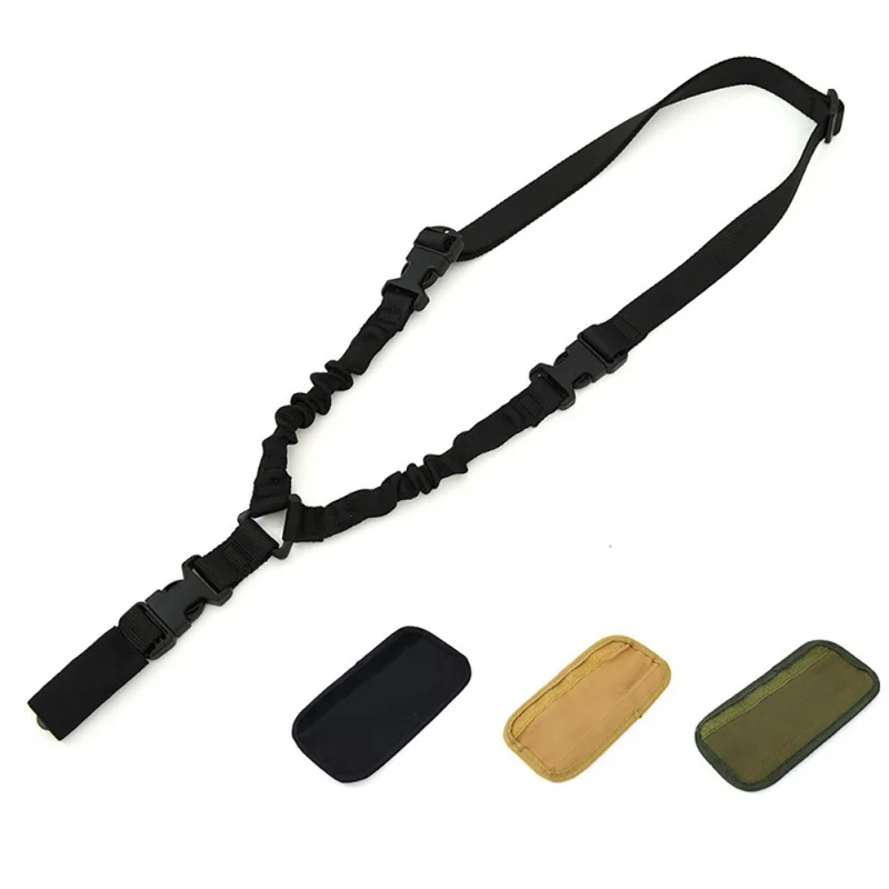 Nylon Tactical Single Point Sling Buckle Shoot Sling Verstelbare Airsoft Paintball Hunting Strap Sling Jacht Accessoires 
Nylon Tactical Single Point Sling Buckle Shoot Sling Verstelbare Airsoft Paintball Hunting Strap Sling Jacht Accessoires