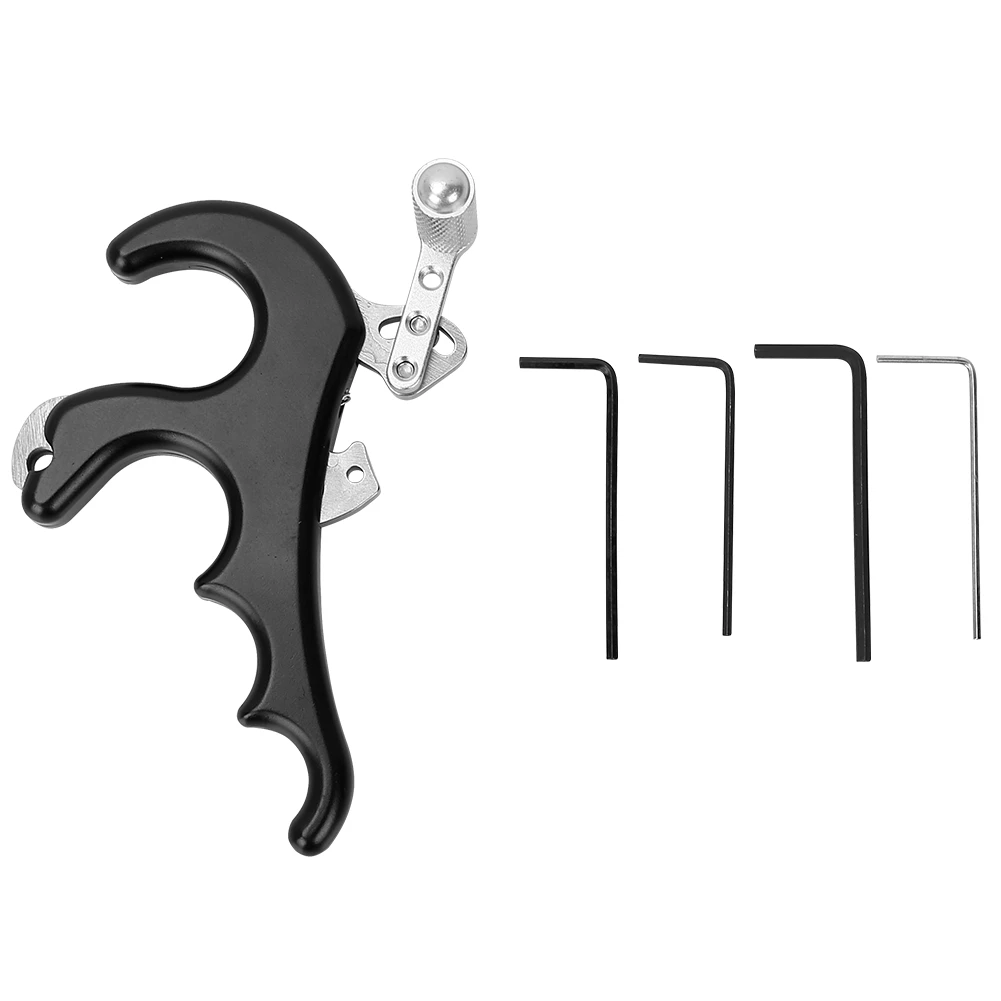 Archery Arrow Release Aids Four Finger Grip Caliper for Compound Hunting Shooting Bow
Archery Arrow Release Aids Four Finger Grip Caliper for Compound Hunting Shooting Bow