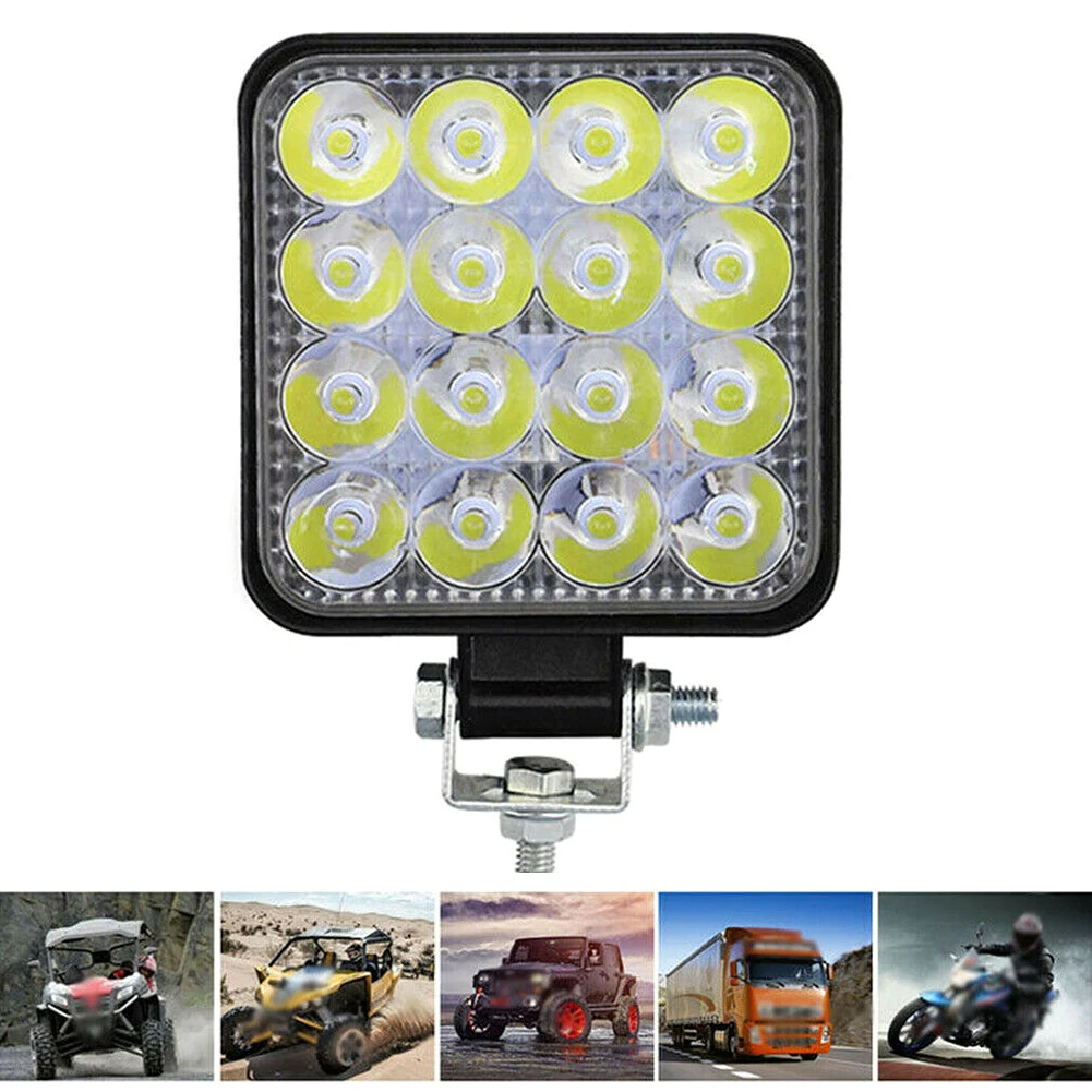 SALE 4Pcs Square Bright LED Spotlight Work Light 48W Car SUV Truck Driving Fog Lamp for Car Repairing Camping Hiking Fishing CSV
SALE 4Pcs Square Bright LED Spotlight Work Light 48W Car SUV Truck Driving Fog Lamp for Car Repairing Camping Hiking Fishing CSV
