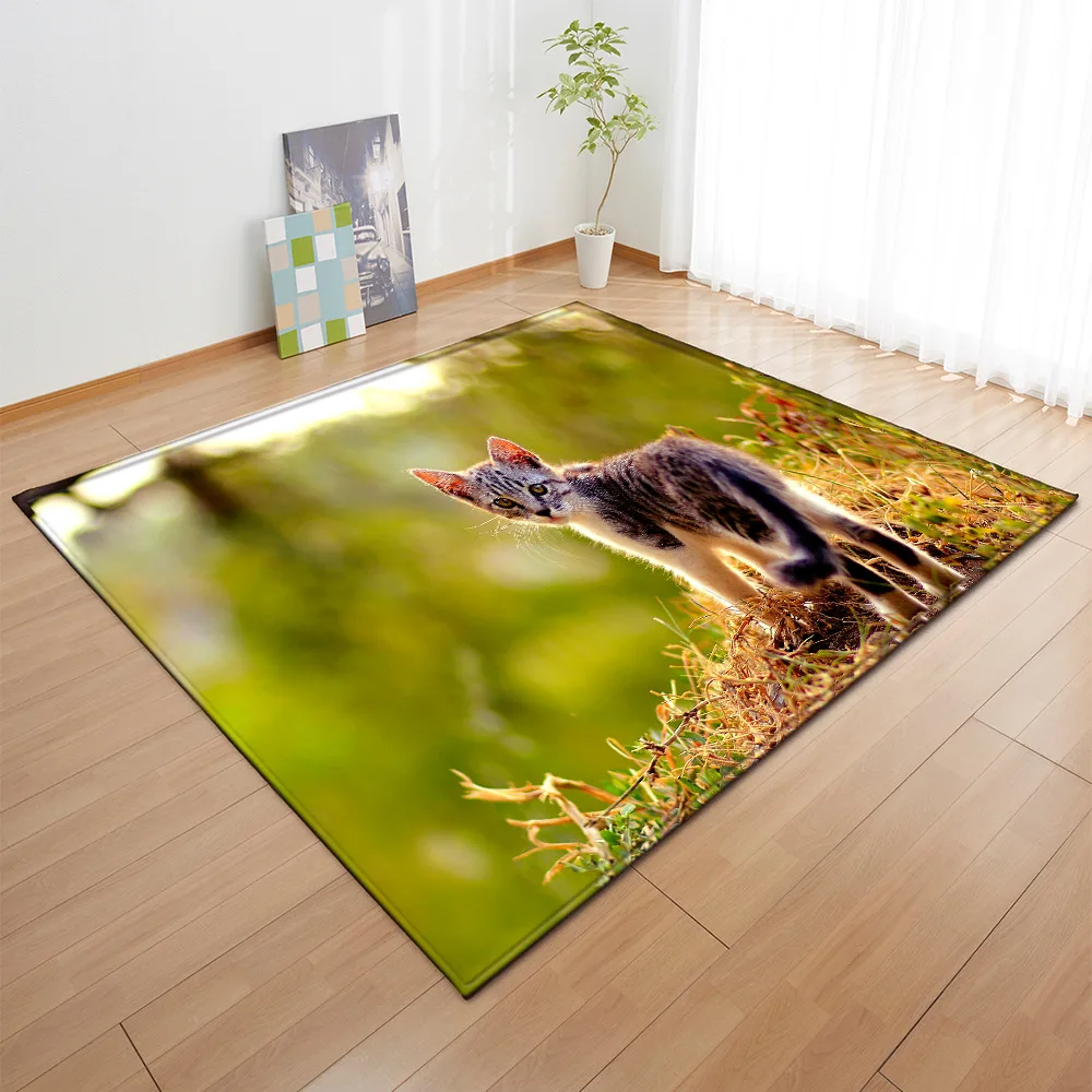 Cute Cat Children Room Floor Area Rug 3D Printed Animal Play Mat Flannel Anti-slip Kitchen Bedside Living Room Rug Carpet
Cute Cat Children Room Floor Area Rug 3D Printed Animal Play Mat Flannel Anti-slip Kitchen Bedside Living Room Rug Carpet