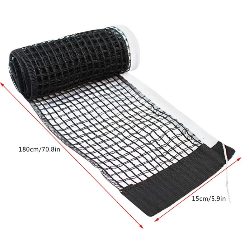 High Quality Waxed String Table Tennis Table Net Ping Pong Table Net Replacement 180cm * 15cm Table Tennis Accessories h
High Quality Waxed String Table Tennis Table Net Ping Pong Table Net Replacement 180cm * 15cm Table Tennis Accessories h