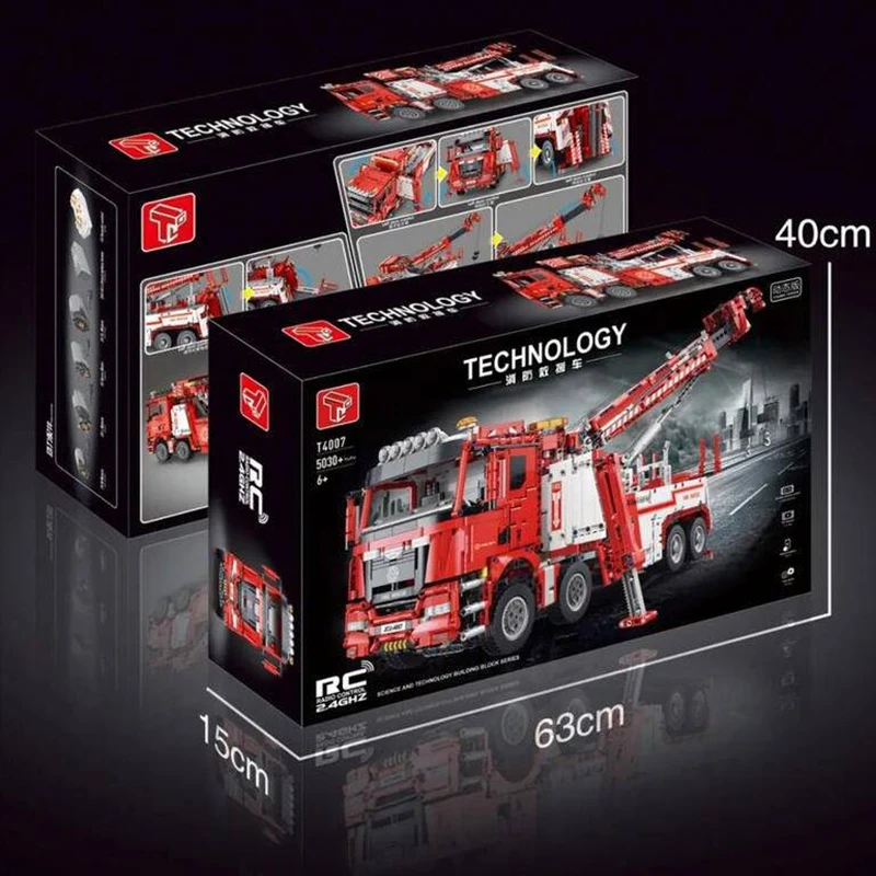 Moc Technology Building Block Rescue Vehicle Fire Engine Electric Remote Control Difficult To Assemble Toy Gift Model Diy
Moc Technology Building Block Rescue Vehicle Fire Engine Electric Remote Control Difficult To Assemble Toy Gift Model Diy