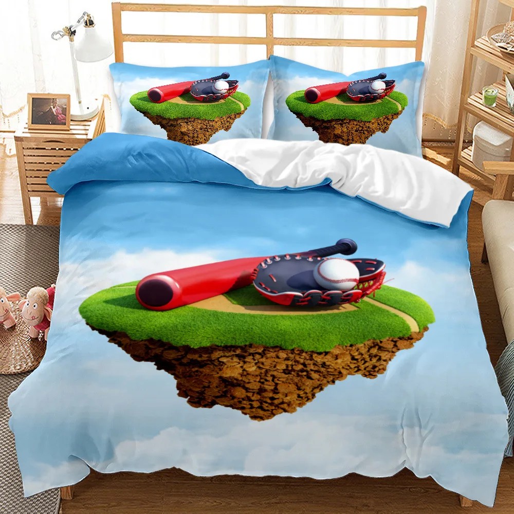 Sports Baseball Hot 3D Print Comforter Bedding Set Queen Twin Single Size Duvet Cover Set Pillowcase Home Textile Luxury Gift
Sports Baseball Hot 3D Print Comforter Bedding Set Queen Twin Single Size Duvet Cover Set Pillowcase Home Textile Luxury Gift