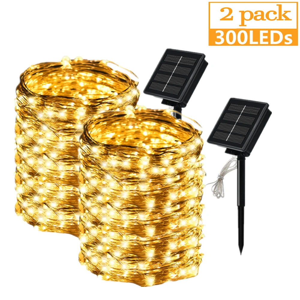 50/100/220/330 LED Solar Light Outdoor Lamp String Lights For Holiday Christmas Party Waterproof Fairy Lights Garden Garland
50/100/220/330 LED Solar Light Outdoor Lamp String Lights For Holiday Christmas Party Waterproof Fairy Lights Garden Garland