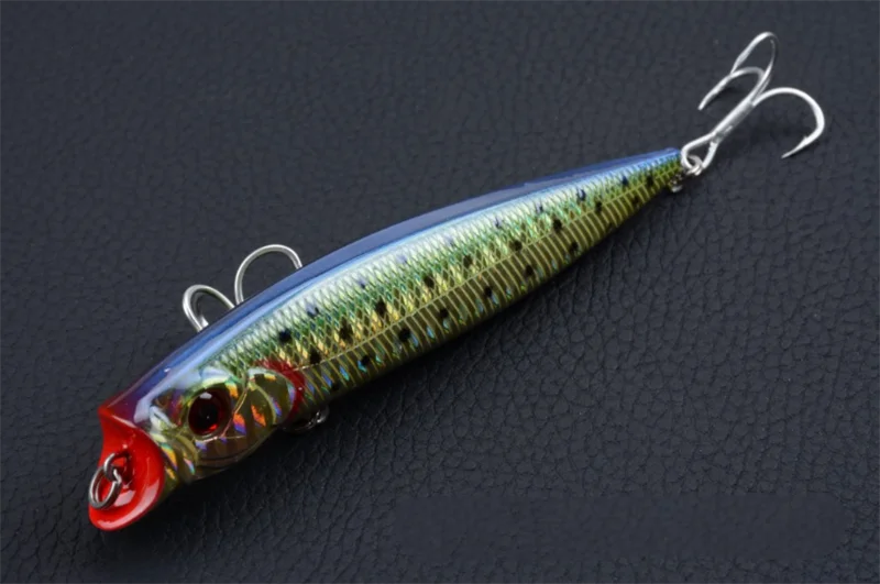 Hot Sale 6Pcs/lot Artificial Fishing lures 11cm/15.2g Fake bait plastic Hard 6 colors 3D Eyes Sea Fishing Quality Floating
Hot Sale 6Pcs/lot Artificial Fishing lures 11cm/15.2g Fake bait plastic Hard 6 colors 3D Eyes Sea Fishing Quality Floating
