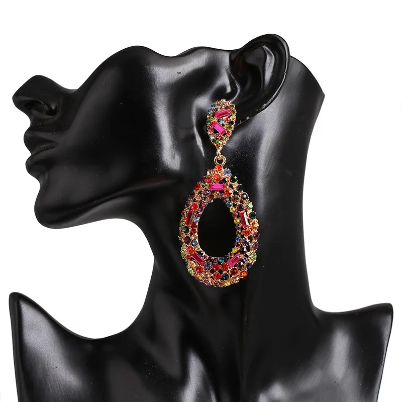 YaYi Jewelry Fashion Bohemia Multi Glass Crystal Rhinestone Dangle Women Hook Eardrop Wear Ear Band Long Tassel Earrings Gift
YaYi Jewelry Fashion Bohemia Multi Glass Crystal Rhinestone Dangle Women Hook Eardrop Wear Ear Band Long Tassel Earrings Gift
