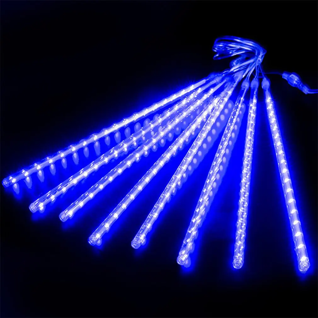 30/50cm Meteor Shower Rain 8 Tubes LED String Lights Waterproof Christmas Outdoor Patio Decorations Wedding Navidad Tree Holiday
30/50cm Meteor Shower Rain 8 Tubes LED String Lights Waterproof Christmas Outdoor Patio Decorations Wedding Navidad Tree Holiday