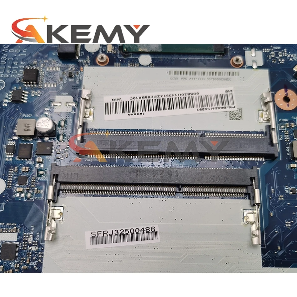 Laptop motherboard For LENOVO NM-A361 Ideapad G50-80 Mainboard I3-5005U SR27G 216-0867030
Laptop motherboard For LENOVO NM-A361 Ideapad G50-80 Mainboard I3-5005U SR27G 216-0867030