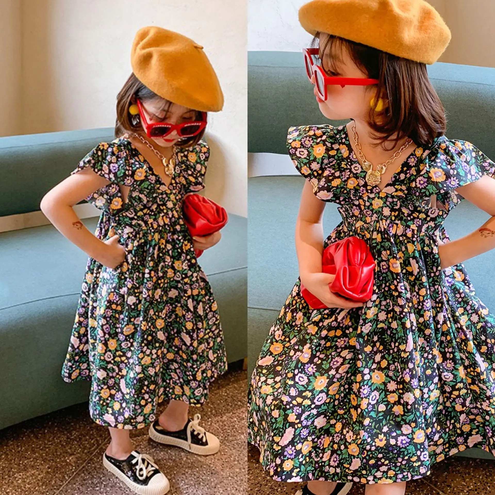 2021 Hot Sale Children Clothing Children Floral Dress Summer Dress Girls Holiday Style Skirt Children Skirt
2021 Hot Sale Children Clothing Children Floral Dress Summer Dress Girls Holiday Style Skirt Children Skirt