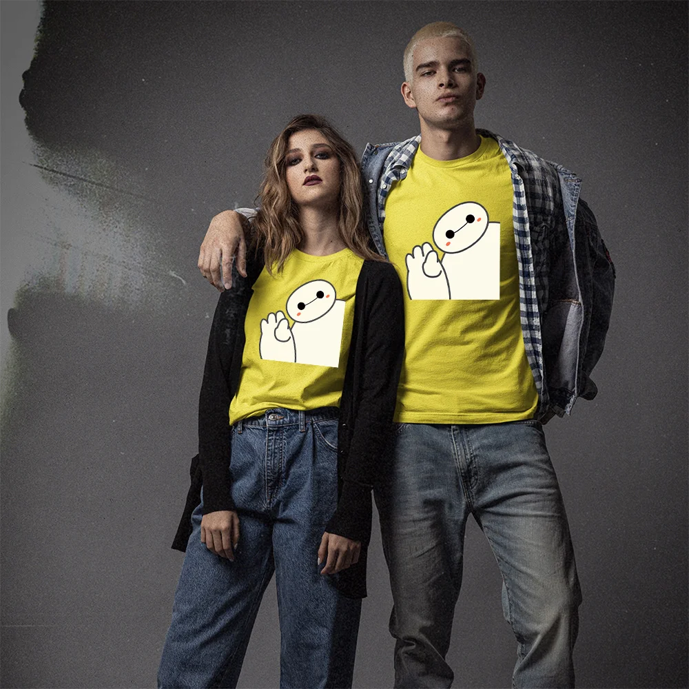 Big Hero 6 Children's Clothing Summer Casual Family T-shirt Fashion Woman Short Sleeve European Trend Tee Couple Matching Tshirt
Big Hero 6 Children's Clothing Summer Casual Family T-shirt Fashion Woman Short Sleeve European Trend Tee Couple Matching Tshirt