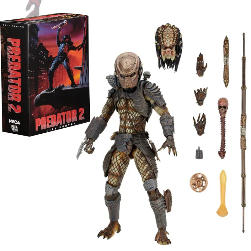 BANDAI Predators City Hunter Shaman Boar Action Figure Model Toy Collectibles Movable Predators Anime Figure Dolls Ornament Gift
BANDAI Predators City Hunter Shaman Boar Action Figure Model Toy Collectibles Movable Predators Anime Figure Dolls Ornament Gift