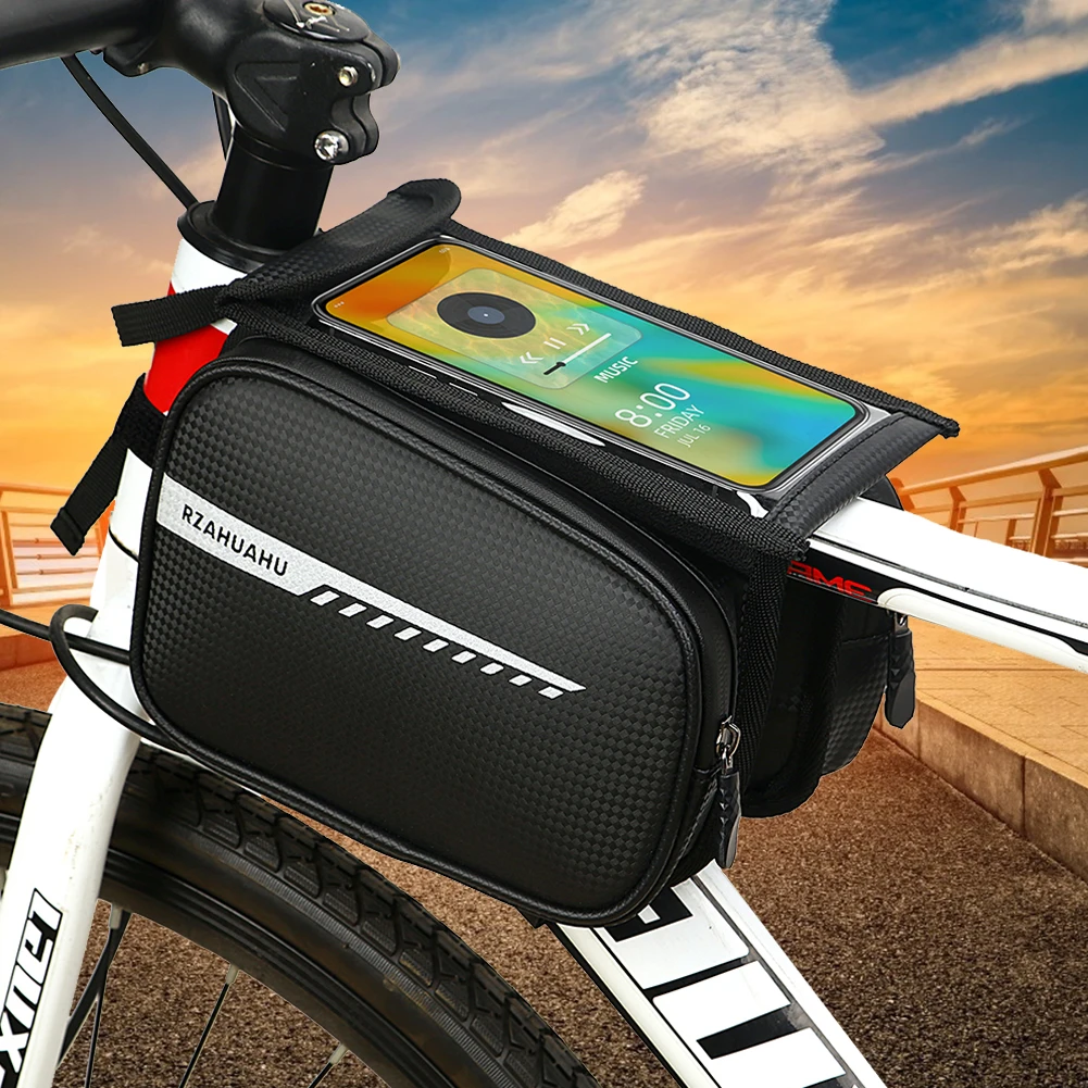 Mountain Bike Top Tube Phone Bags Touch Screen Waterproof Large Cycling Top Tube Phone Case Cycling Accessories
Mountain Bike Top Tube Phone Bags Touch Screen Waterproof Large Cycling Top Tube Phone Case Cycling Accessories