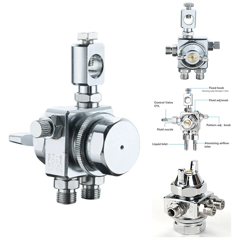 ST-6 Automatic Nozzle Atomizing Nozzle Long Round Nozzle Assembly Line Automatic Nozzle
ST-6 Automatic Nozzle Atomizing Nozzle Long Round Nozzle Assembly Line Automatic Nozzle