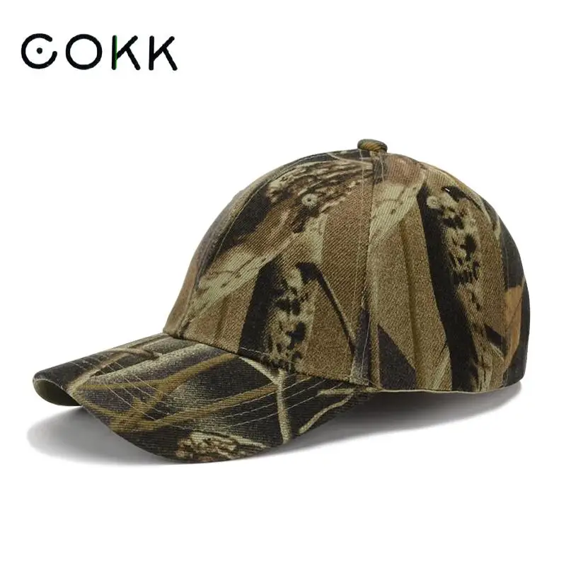 

COKK Mesh Cap Baseball Cap Men Camouflage Trucker Hat Cap Men Baseball Camo Cap Bones Male Snapback Hats For Men Women Casquette