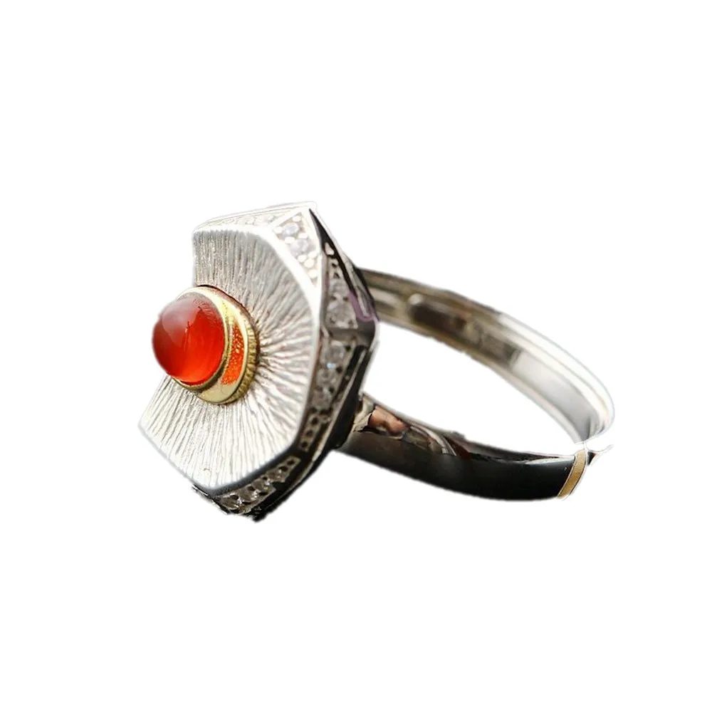 Fortune pavilion silver wholesale 925 sterling silver ring Natural chalcedony fashion the silver female offered by hand
Fortune pavilion silver wholesale 925 sterling silver ring Natural chalcedony fashion the silver female offered by hand