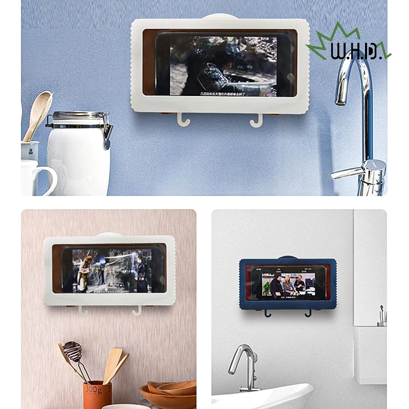 Wall Mounted Phone Case Waterproof Anti-Fog Touchable Phone Case Bathroom Phone Case Shower Phone Holder Hanging Phone Box
Wall Mounted Phone Case Waterproof Anti-Fog Touchable Phone Case Bathroom Phone Case Shower Phone Holder Hanging Phone Box