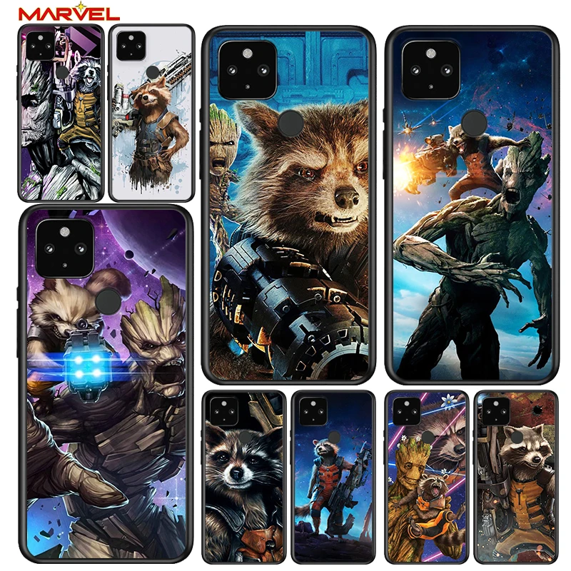 Rocket Raccoon Marvel Shockproof Cover for Google Pixel 5 5A 4 4A XL 5G Black Phone Case Shell Soft Fundas Coque Capa
Rocket Raccoon Marvel Shockproof Cover for Google Pixel 5 5A 4 4A XL 5G Black Phone Case Shell Soft Fundas Coque Capa