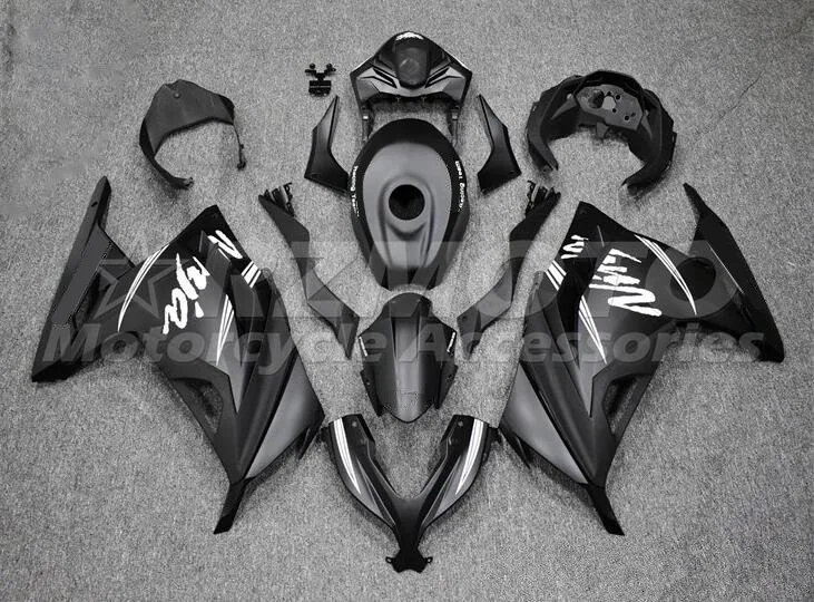 New ABS Plastic Shell Motorcycle Fairing kit Fit For Kawasaki Ninja 300 EX300 2013 2014 2015 2016 2017 Custom Black
New ABS Plastic Shell Motorcycle Fairing kit Fit For Kawasaki Ninja 300 EX300 2013 2014 2015 2016 2017 Custom Black