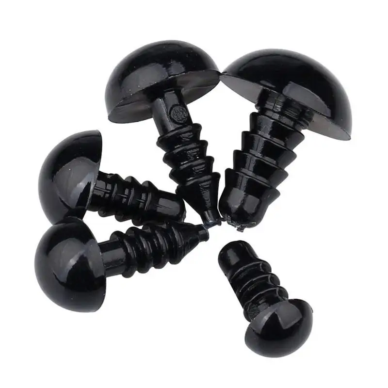 100 pcs 6-12 mm Plastic Safety Eyes, Black Safety Eyes Doll Making with 100 pcs Washer for Toy Making DIY Crafts
100 pcs 6-12 mm Plastic Safety Eyes, Black Safety Eyes Doll Making with 100 pcs Washer for Toy Making DIY Crafts